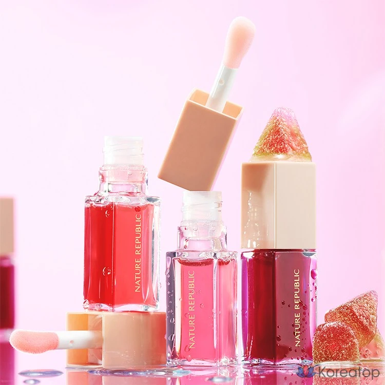 Масло для губ Nature Republic Glaze Shine, 02, 1 шт., 7 г