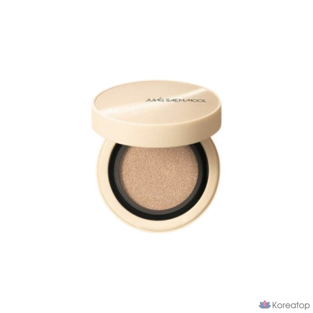 Jeong Saem Mool Skin Nude Cover Layer Cushion, средний размер, 1 шт.