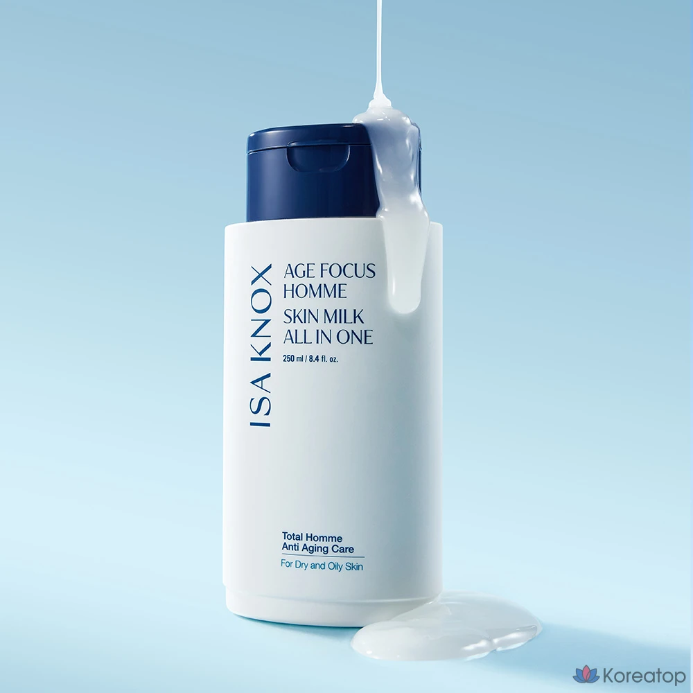 Izanox Age Focus Homme Skin Milk All-in-One, 250 мл, 1 шт.