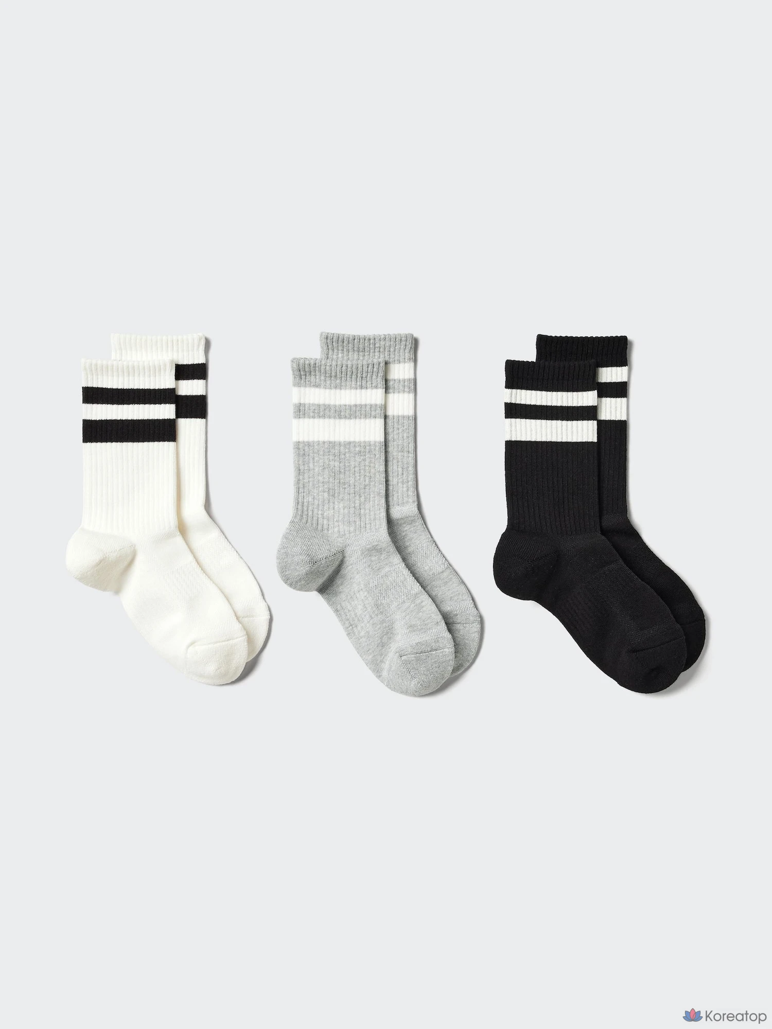 Носки детские Uniqlo KIDS Socks Line C, 3 пары