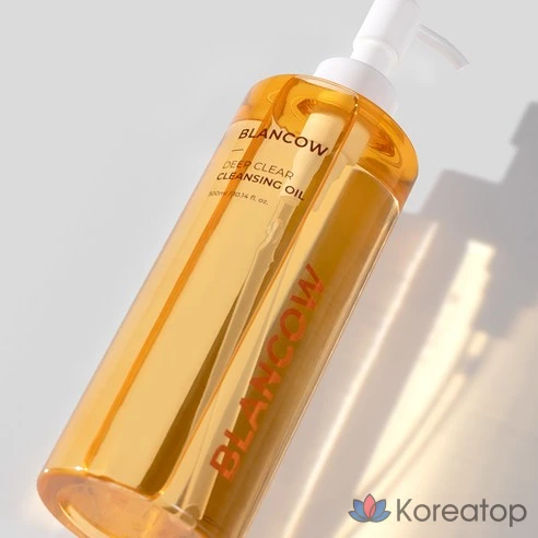 Глубоко очищающее масло Blancow 300 мл для удаления черных точек и кожного сала