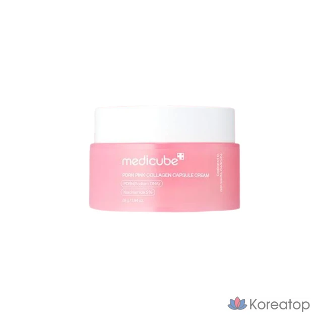 Medicube PDRN Розовый коллагеновый крем-капсула, 55 г, 1 шт.