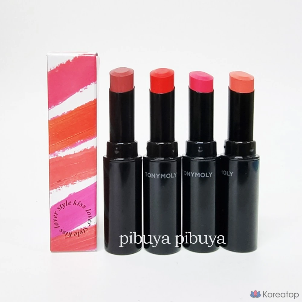 Tony Moly Kiss Lover Style 3,4 мл, 1 шт., упаковка 03, лососево-бежевый