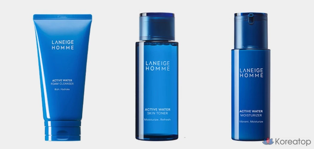 Очищающая пенка LANEIGE Homme Active Water Foam Cleanser, 150 мл, 1 шт.