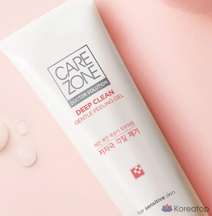 Гель-пилинг Carezone Gentle Peeling Gel, 200 мл, 1 шт.