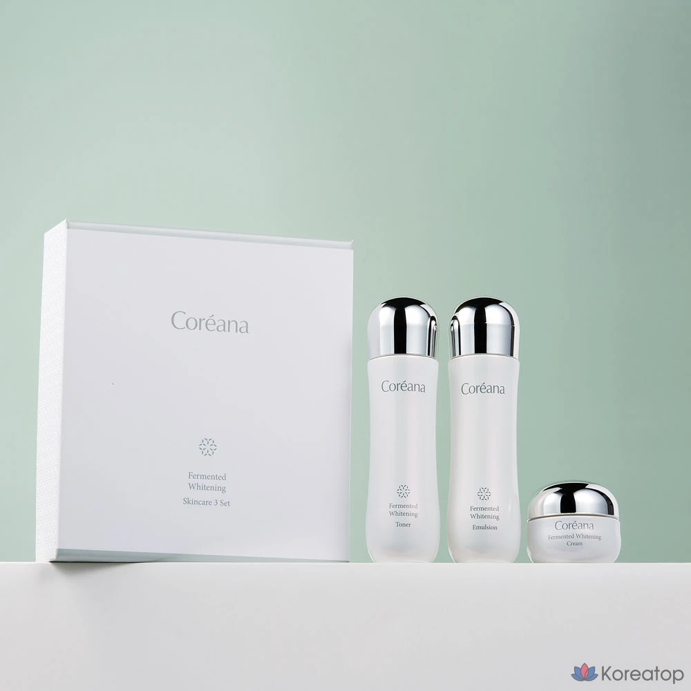 Набор для ухода Coreana Fermented Whitening 3-piece Set, 2 шт., фото 4