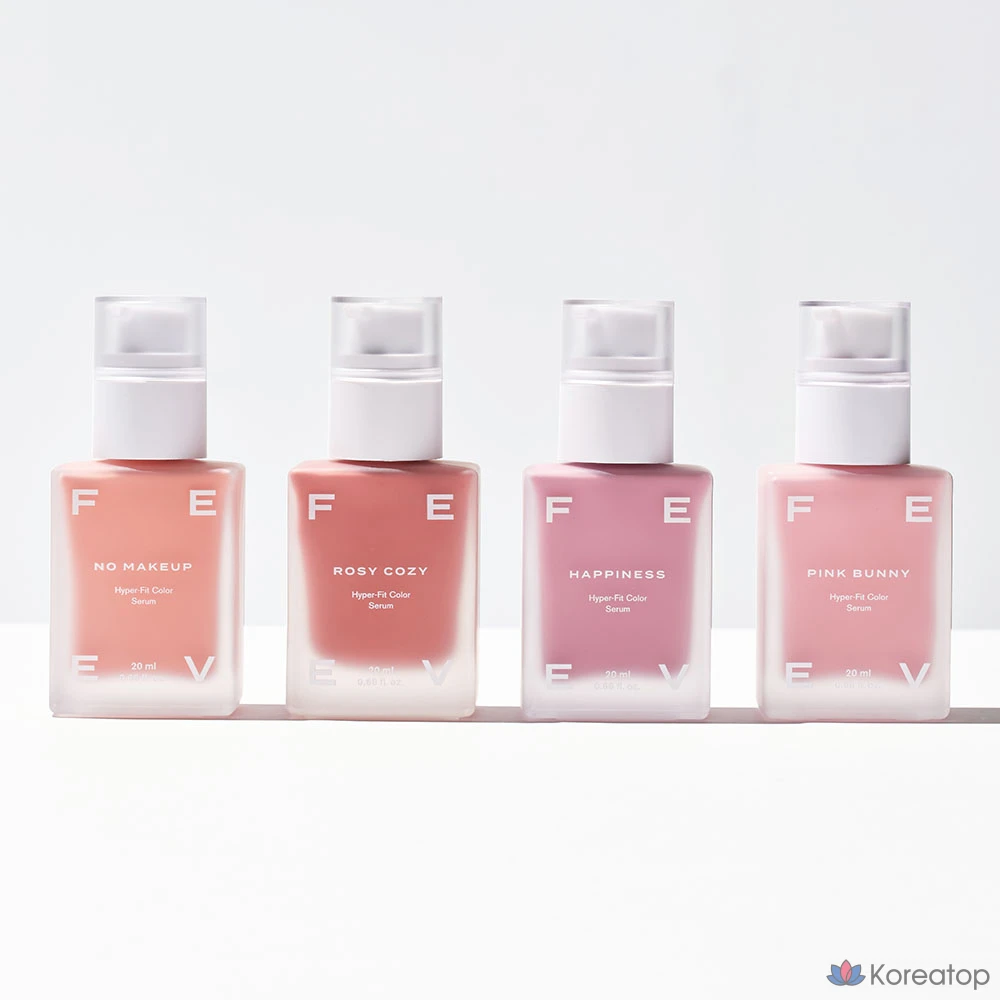 Сыворотка для лица FEEV Hyperfit Color Serum, оттенок Pink Bunny, 20 мл, 1 шт., фото 4