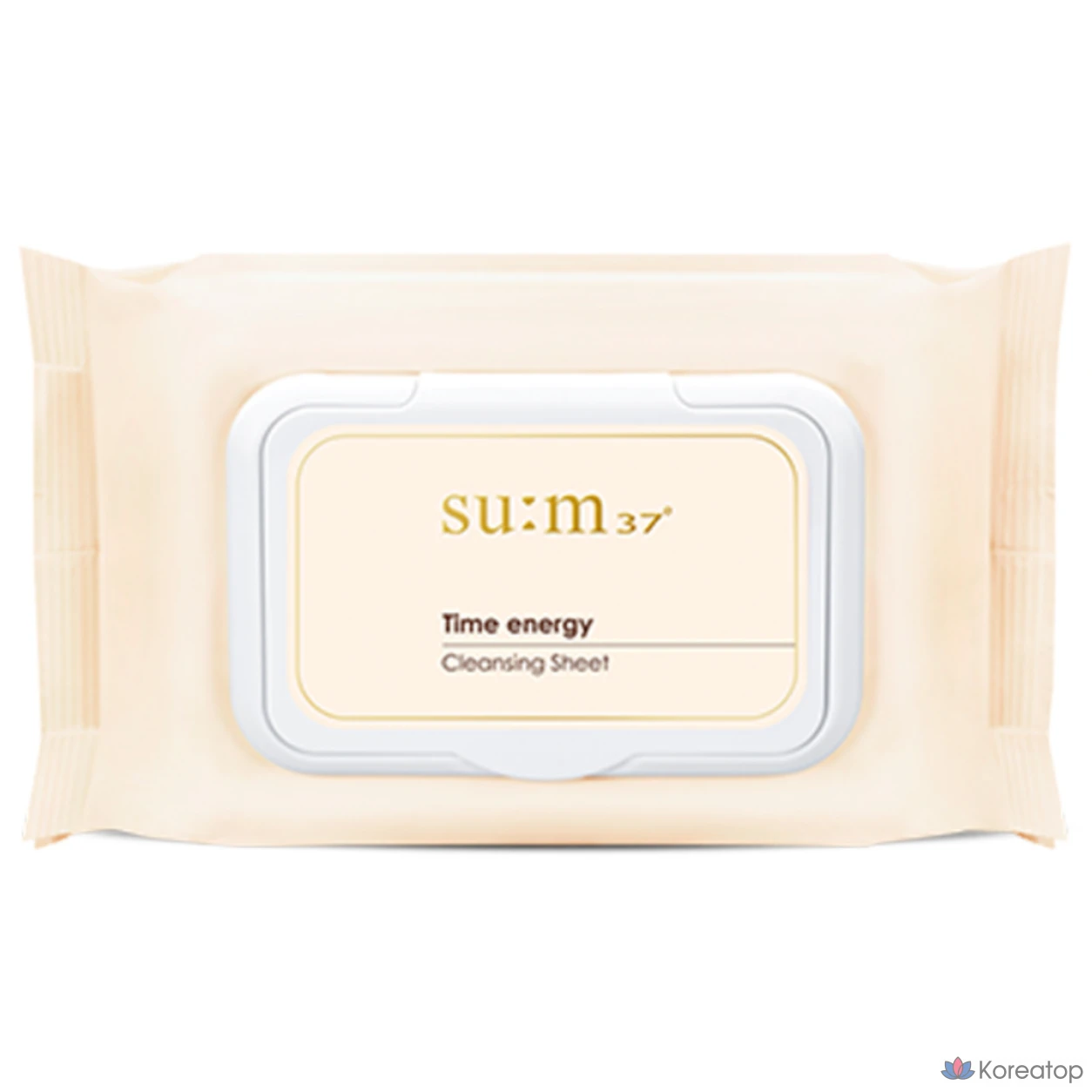 Очищающие салфетки Breath37 Time Energy, 50 штук, с мягкой кислотностью, 1 упаковка.