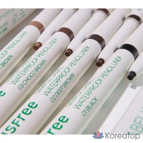Водостойкий карандаш-лайнер Innisfree Simple Label 0,1 г