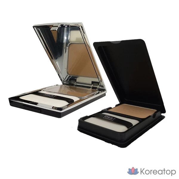 Dear by Enprani Perfect Wear Cover Pact, основной продукт + сменный блок, № 23, натуральный бежевый, 1 шт.