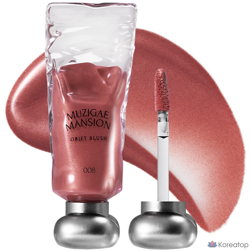 Румяна Muzigae Mansion Objet Blush, оттенок 008 Bruna, 1 шт.