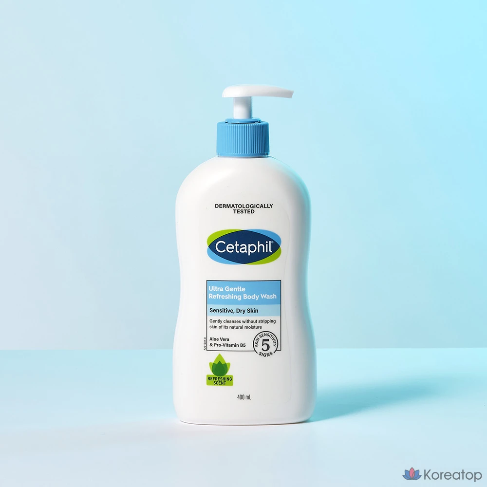 Освежающий гель для душа Cetaphil Ultra Gentle, 400 мл, 1 шт.