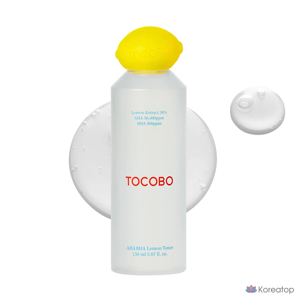 Tokobo AHA BHA Lemon Toner, 150 мл, 1 шт.
