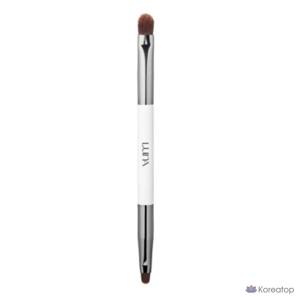 Двусторонняя кисть для растушевки теней Luna, 1 шт., COLOR MIX