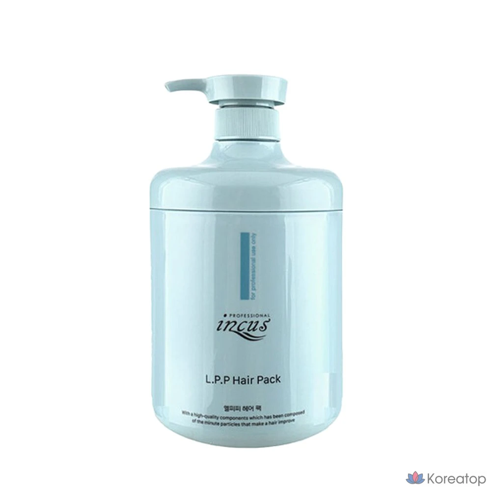 Маска для волос Incus LPP Hair Pack Treatment, питательный кондиционер для волос, кератиновая эссенция для волос, лосьон для волос, 1 мл, 1 шт.