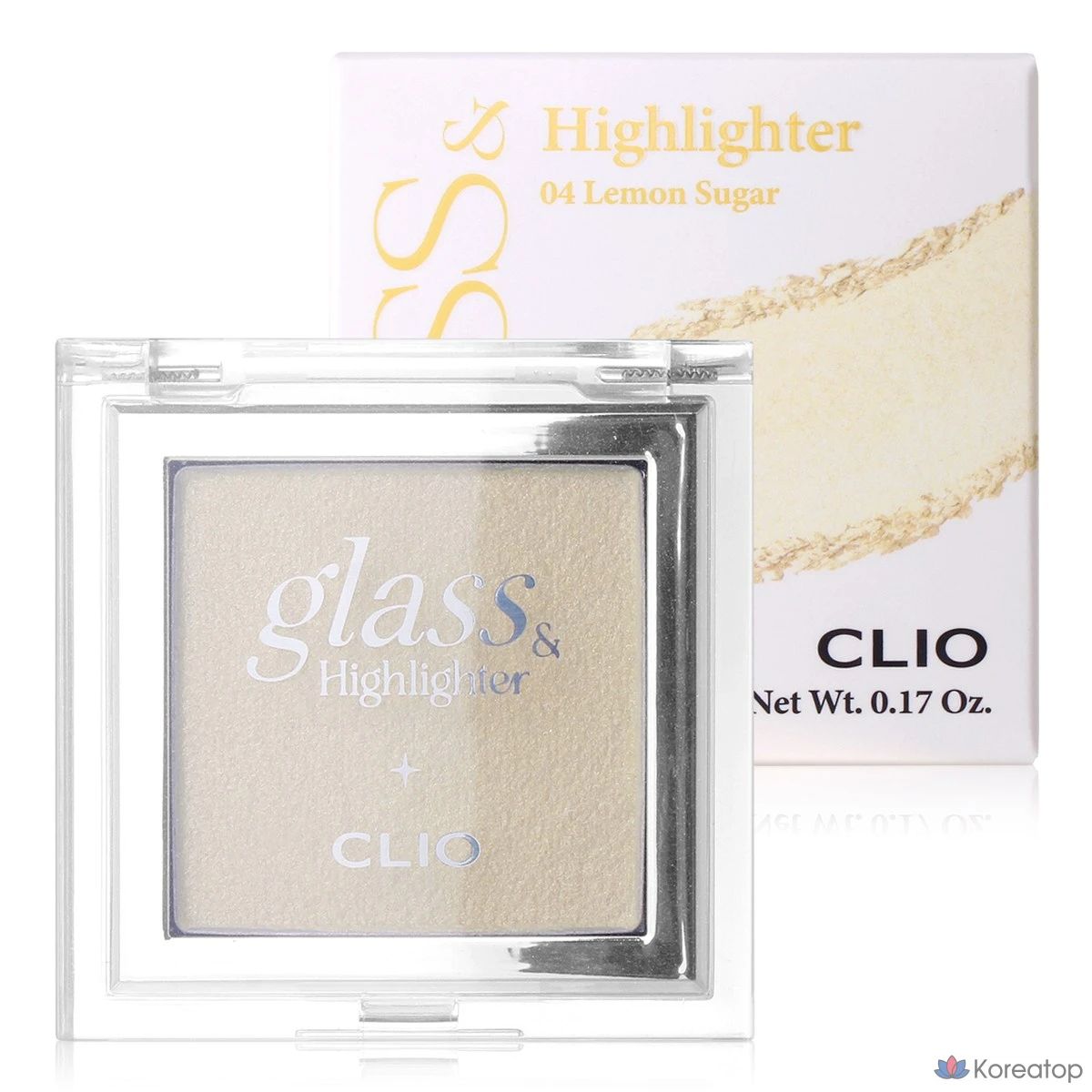 Clio Glass & Highlighter 5 г (Nyangsaengyeokjeon Kosho), 04 Lemon Star Candy, 1 шт.