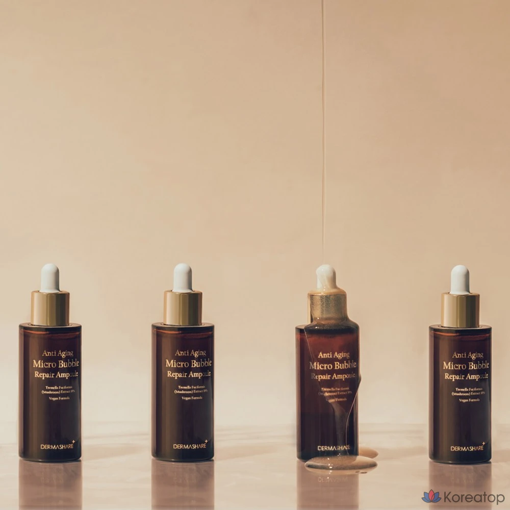 Ампула Dermashare Anti-Aging Micro Bubble Repair Ampoule, 50 мл, 1 шт.