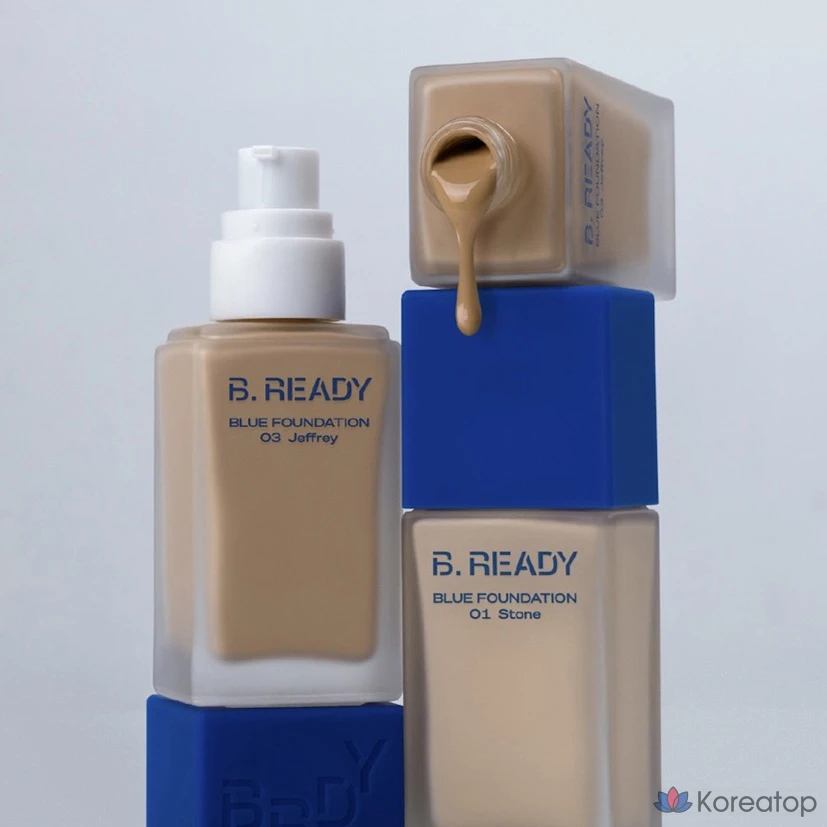 Тональный крем B.READY Blue Foundation, оттенок 4 Damien, 35 мл, 1 шт., фото 3