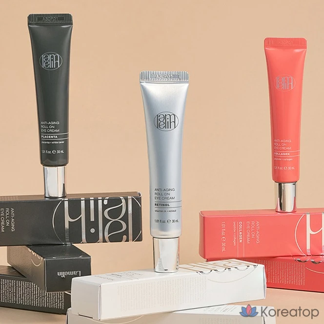 Антивозрастной роликовый крем для глаз Lamelin с ретинолом, 30 мл, 1 шт.