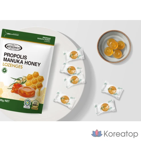 Леденцы с прополисом и манука медом MGO600 Plus Mothernest, 300 г