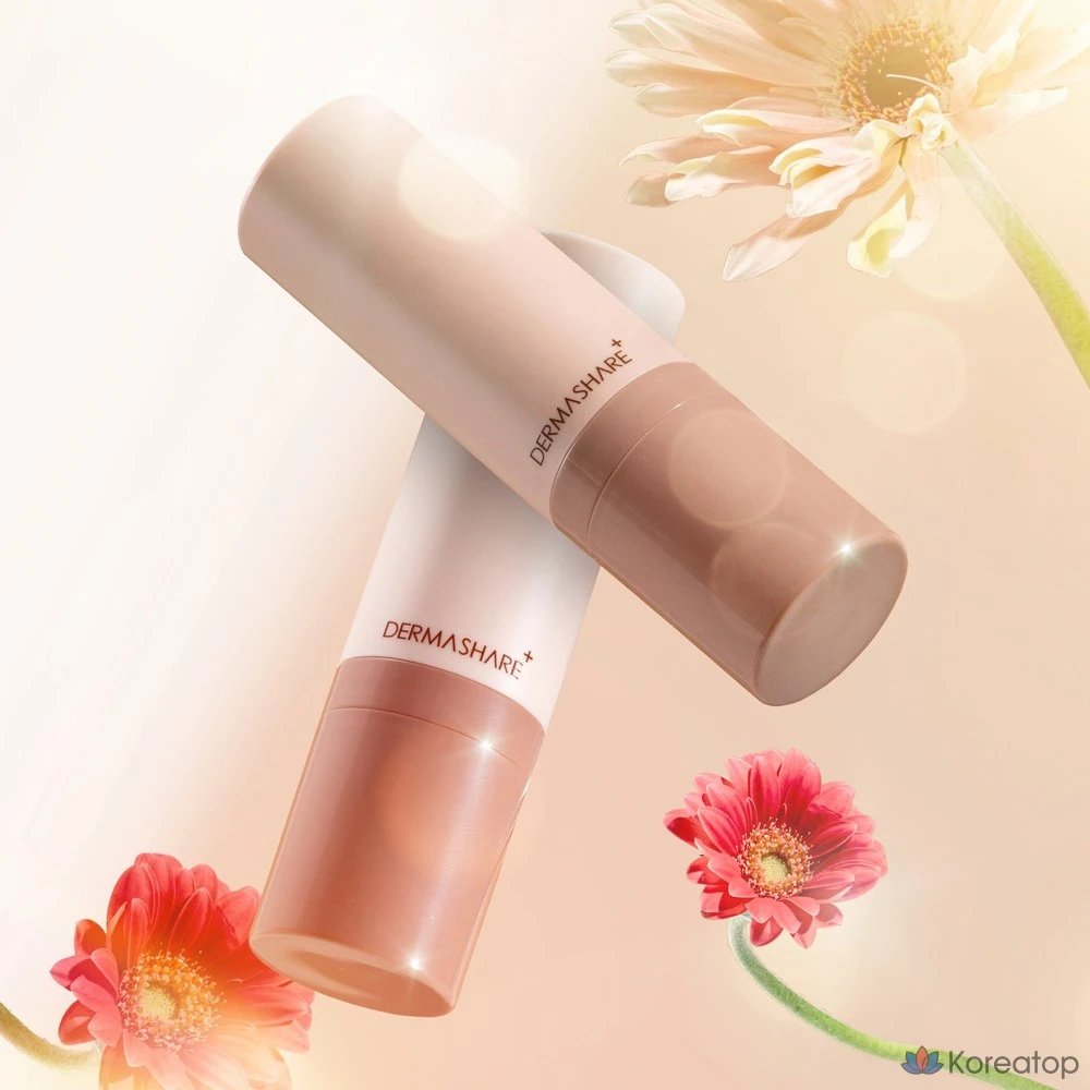 Тональный крем-стик Dermashare Vegan Natural Cover Stick Foundation 14 г + Cica LV Collagen Repair Multi-Balm 11 г, № 21 + Collagen Multi-Balm, 1 шт.