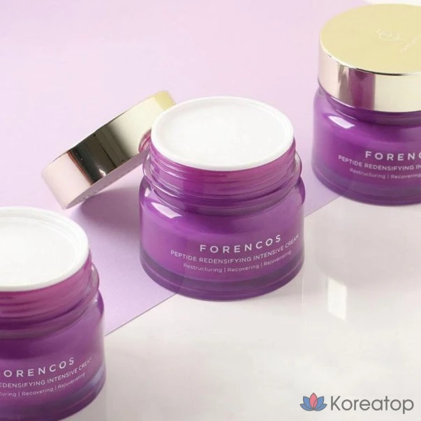 Интенсивный восстанавливающий крем FORENCOS PEPTIDE, 50 мл, 1 шт., фото 2