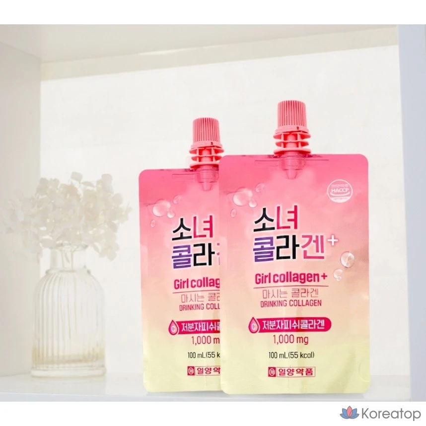 Питьевой коллаген Il-Yang Girl Collagen Vitamin C, 100 мл, 30 порций, 1 шт., фото 4