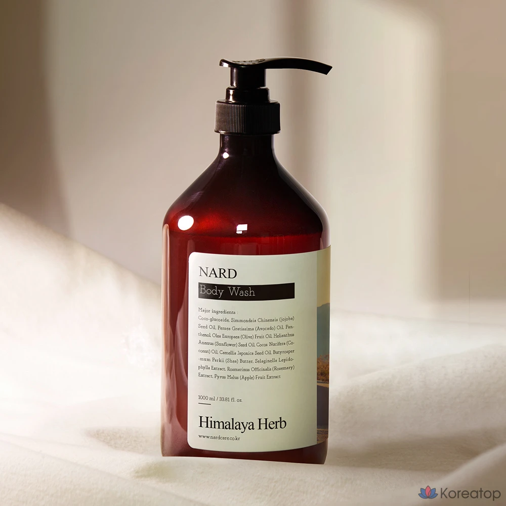 Парфюмированный гель для душа NARD Refresh со свежей лавандой, 1 л, 1 шт.