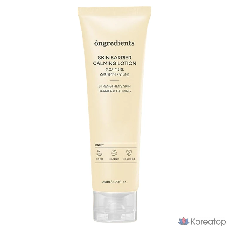 Успокаивающий лосьон для кожного барьера Ongredients, 80 мл, 1 шт.