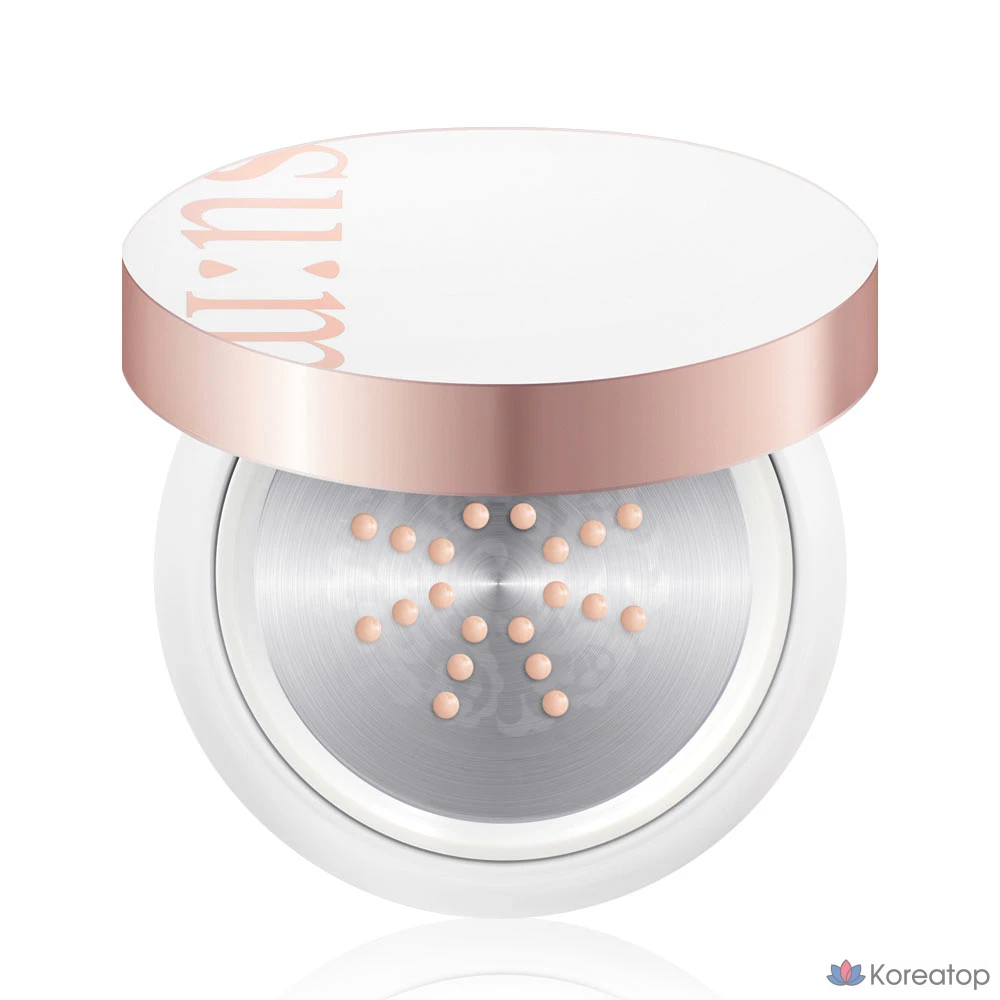 Солнцезащитный охлаждающий крем-кушон 37 Degrees Sun Away Cooling Moisture Sun Cushion CC EX, 1 основной продукт + 2 сменных блока, 1 шт.