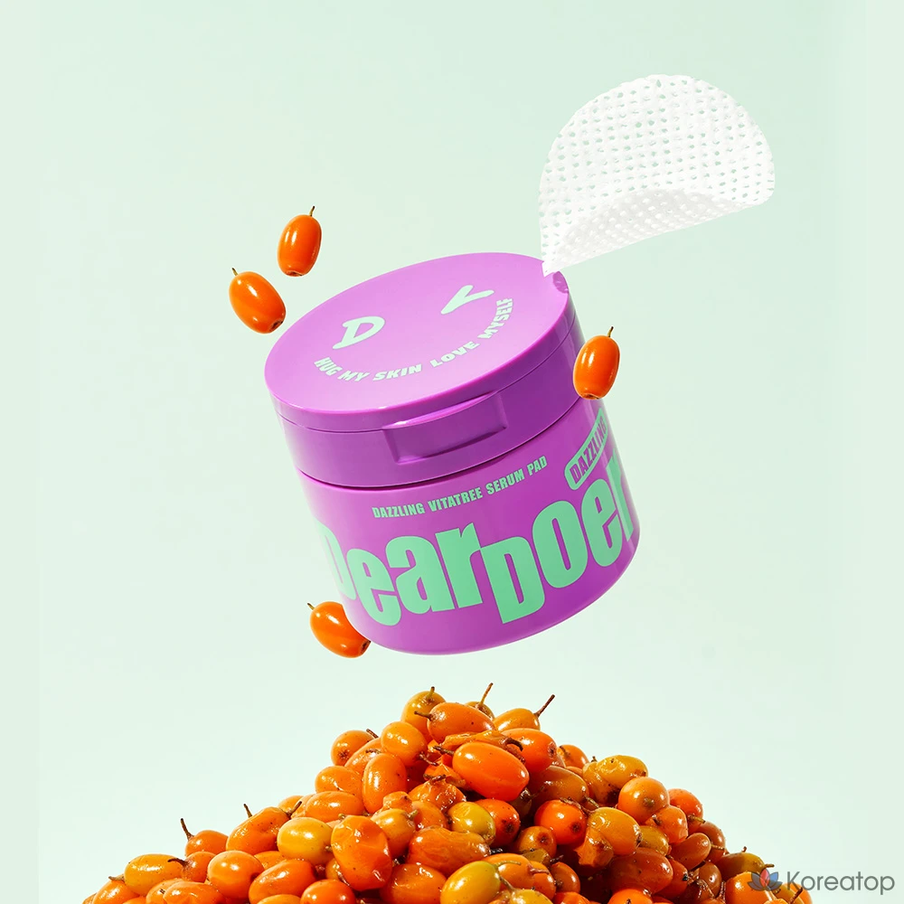 Подушечки для лица Dear Doer Vitatree с витамином С, 1 шт., 70 листов