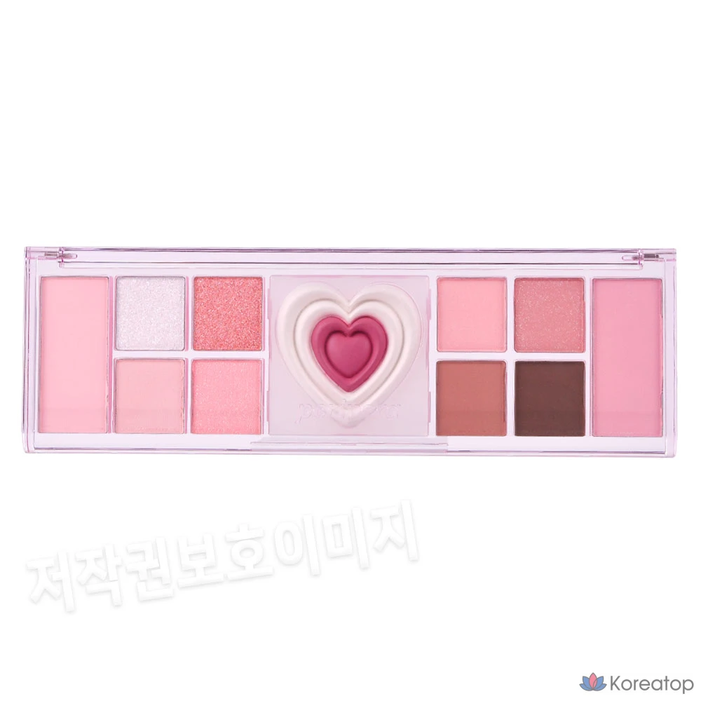 Палитра теней Peripera All Take Mood Like Palette, оттенок 04 Cool Blush, 1 шт.