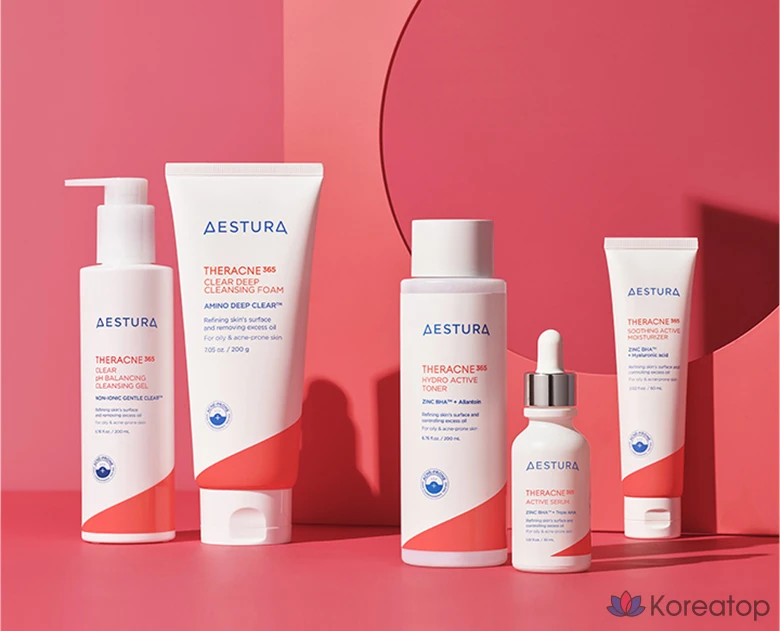 Тонер AESTURA Theracne 365 Hydro Active Toner, 200 мл, 1 шт.