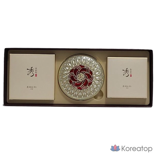 Пак Чэ Хва-юн с пуховкой, 1 шт.