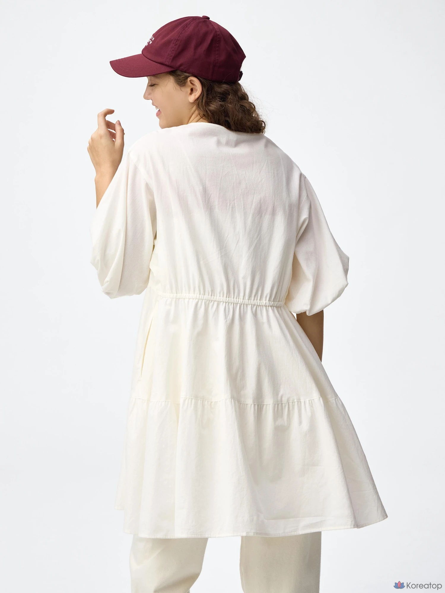 Платье Uniqlo Tiered Tunic Dress (Short Sleeve)