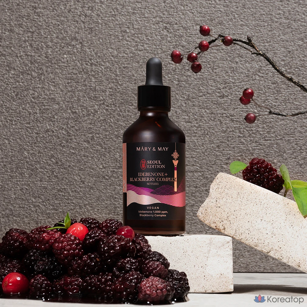 Сыворотка Marienmay Idebenone Blackberry Complex, 1 шт., 80 мл, фото 4