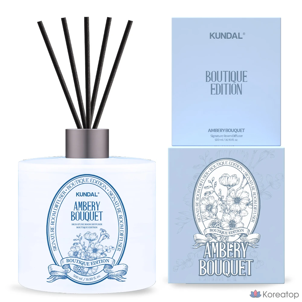 Диффузор для комнаты Kundal Signature, бутиковая серия, 1 шт., 500 мл, Embry Bouquet