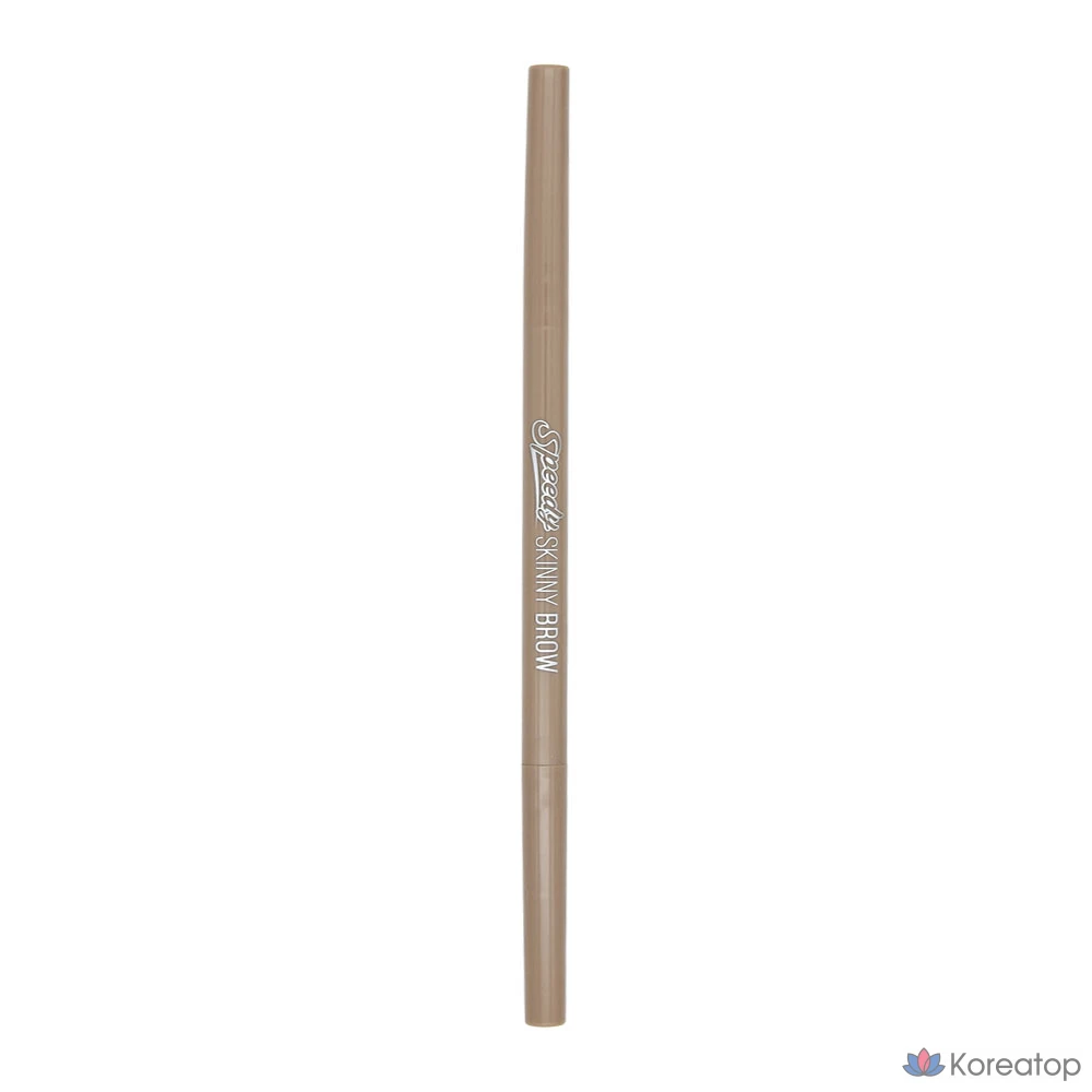 Карандаш для бровей Peripera Speedy Skinny Brow, оттенок 009 Top Brown, 1 шт.
