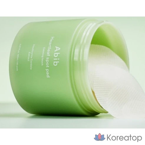 Abib Heartleaf Spot Pad Calming Touch успокаивающие тонер пэды для лица + Набор для заправки 150 мл x