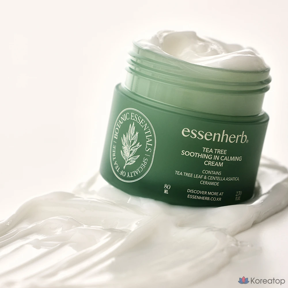 Успокаивающий крем EssenHerb с маслом чайного дерева, 80 мл, 1 шт.