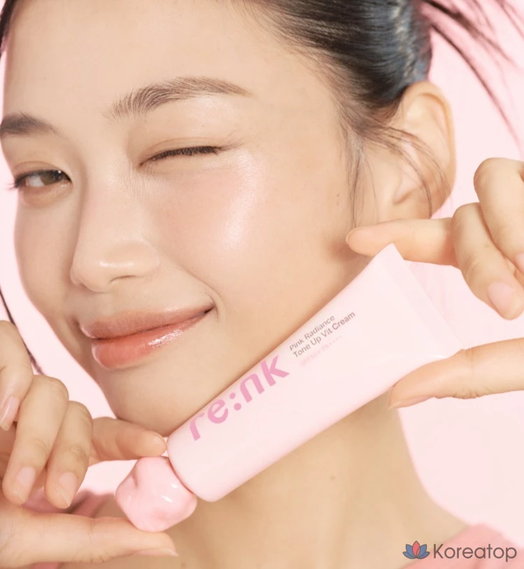 Lienka Radiance Tone Up Light Cream SPF50+ PA++++, розовый, 50 мл, 1 шт.