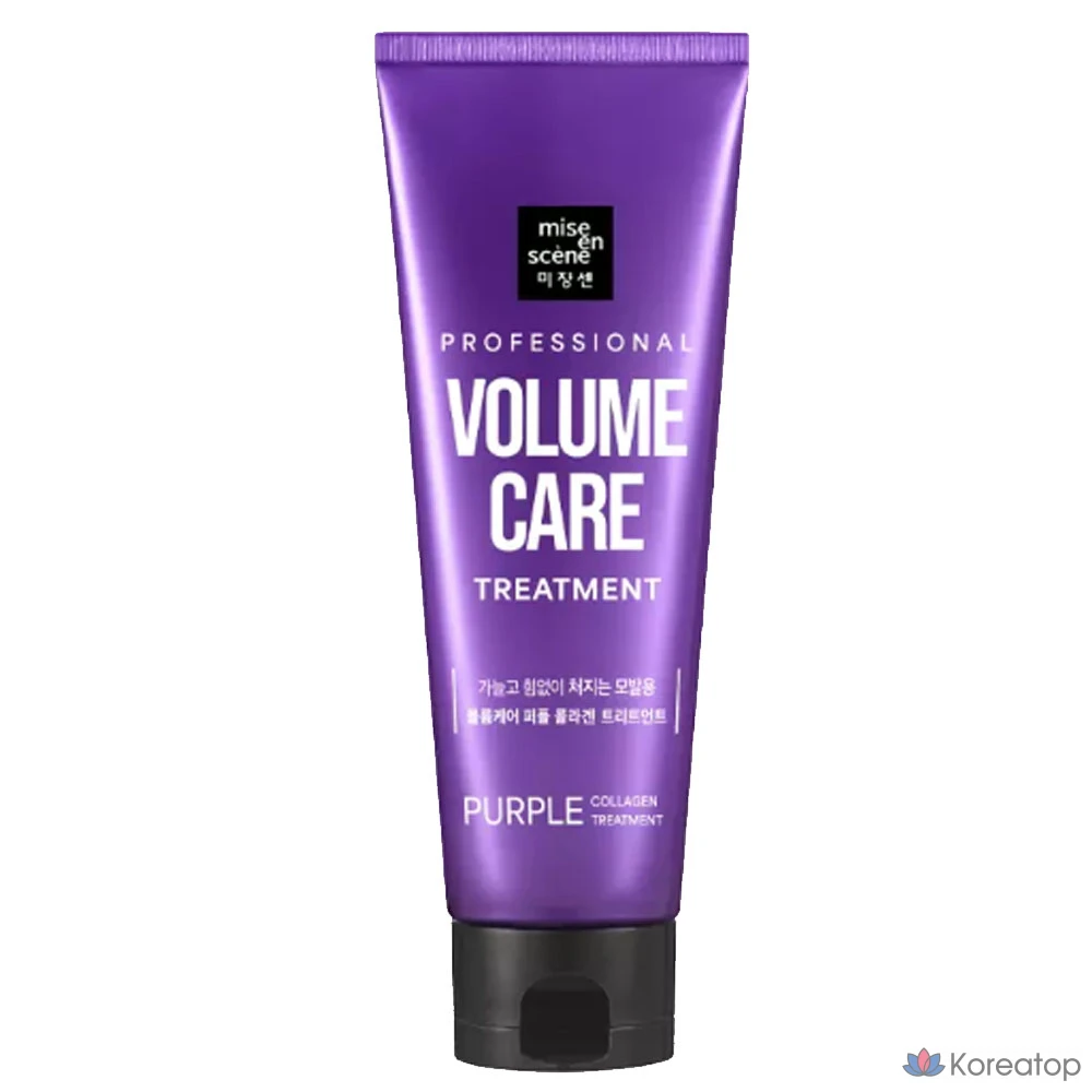 Кондиционер-уход Mise en Scene Volume Care Purple Collagen Treatment, 180 мл, 1 шт.