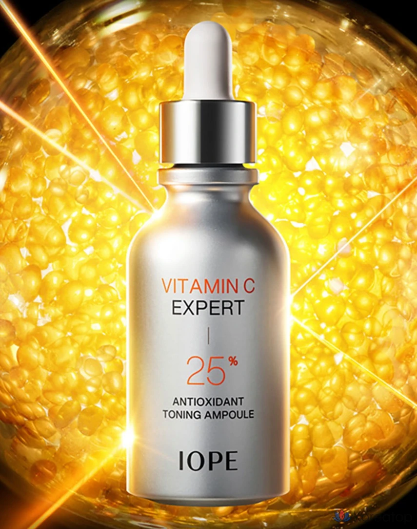 Тонизирующая ампула с антиоксидантом и витамином С IOPE Vitamin C Expert, 1 шт., 23 мл