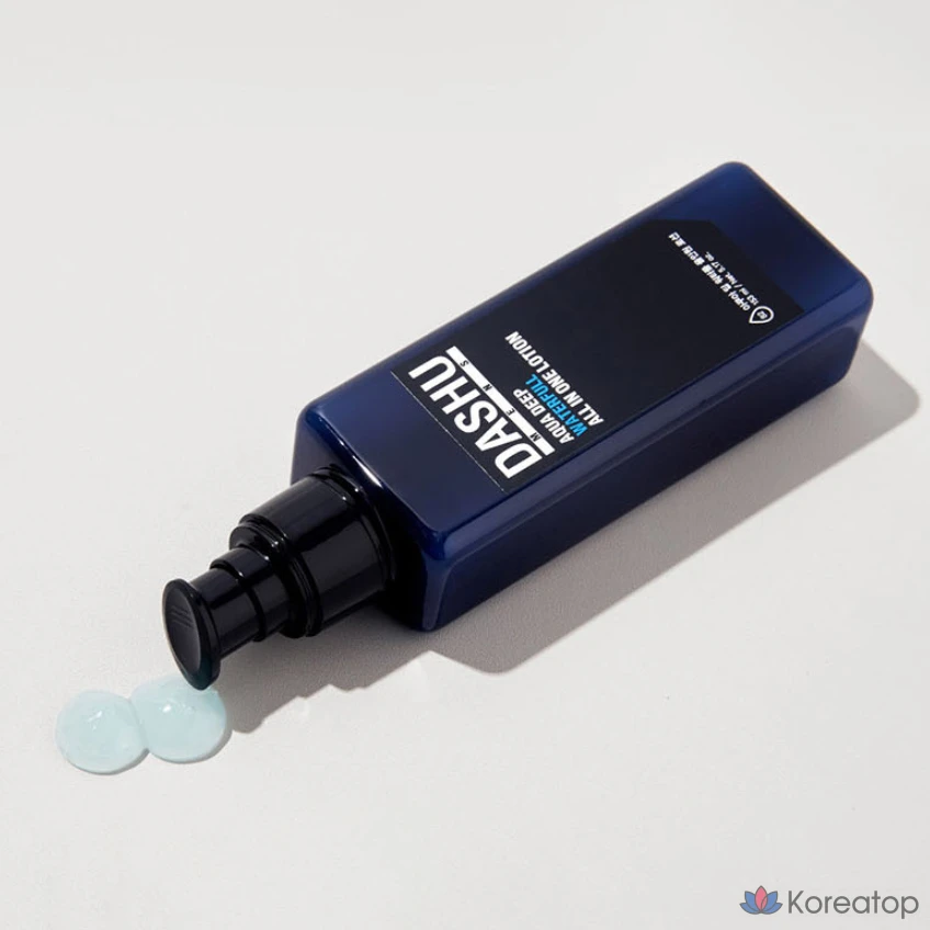 Набор DASHU Men's Aqua Deep Potent Toner + Waterful All-in-One Lotion, 1 комплект