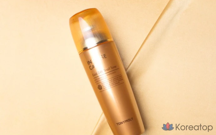 Набор для ухода Tony Moly Intense Care Gold 24K Snail 2-piece Set, 2 шт., фото 4