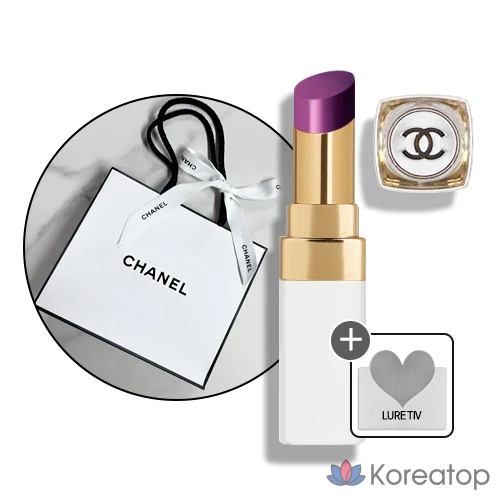 Бальзам для губ Chanel New Rouge Coco Baume Shine Color Lip Balm, оттенок 764 Charming Lilac, 3 г, 1 шт.