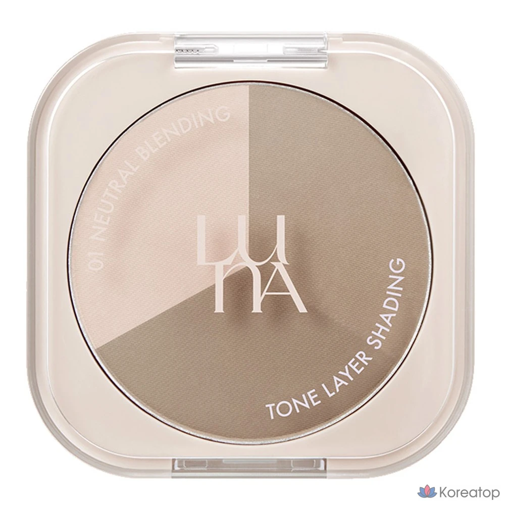 Luna Tone Layer Shading, 9 г, 01 Нейтральный оттенок для растушевки, 1 шт.