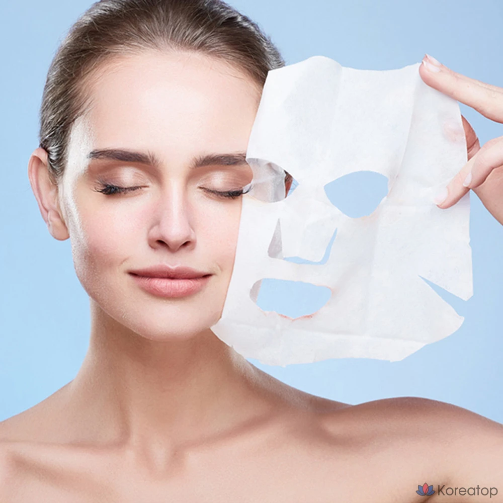 Тканевая маска для лица AYODELE New Nadomi Moisturizing Whitening Mask, 25 г x 10 шт.