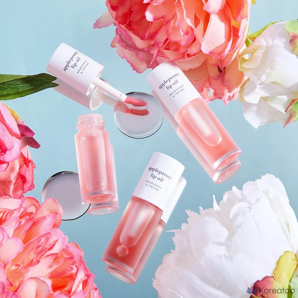 Бальзам для губ NOONI Apple Lip Oil, оттенок Apple Mint, 3.7 мл, 1 шт.