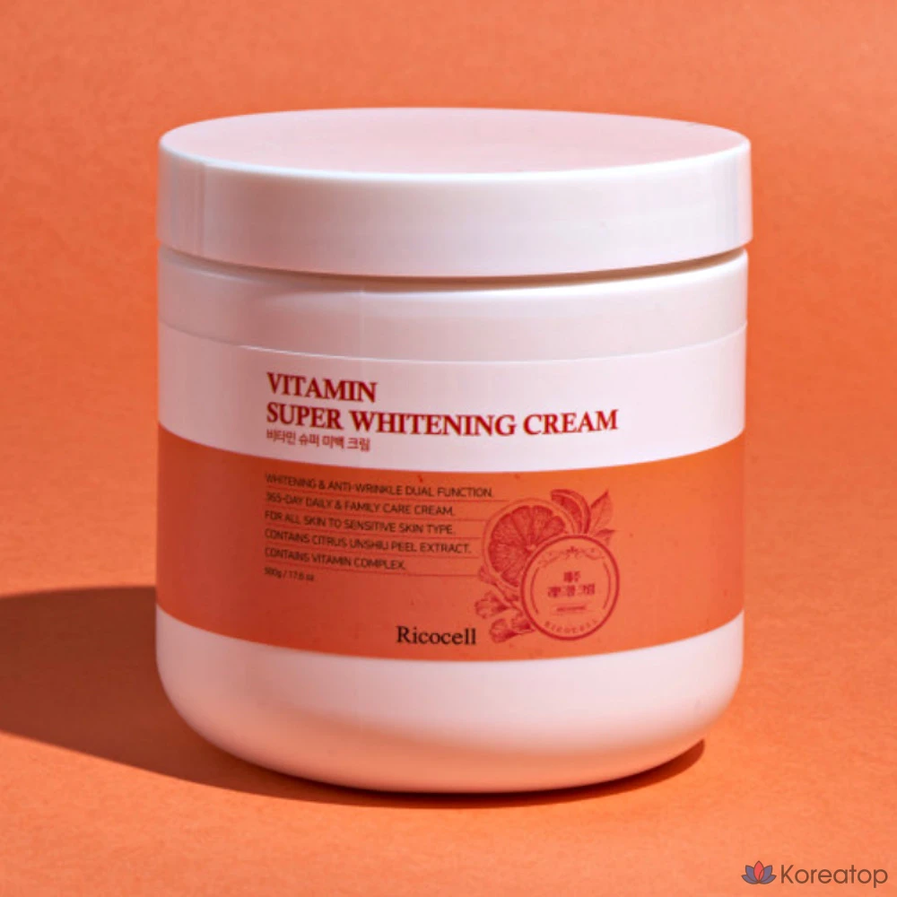 Ежедневный отбеливающий крем Ricocell Jeju Red с витаминами и ароматом красного дерева, 100 г, 1 шт., фото 3